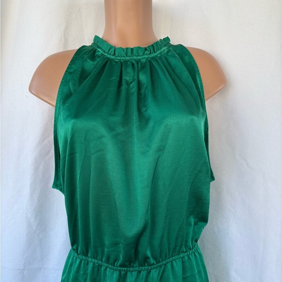 Nine.Eight Womens and Womens Plus Satin Halter Midi Dress, Sizes 3X - Picture 2 of 10